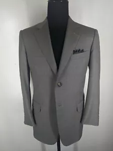 Traje de Lana Ermenegildo Zegna Vintage 15MilMil15 2 Btn 2 Ventilaciones 40 Reg Casi Como Nuevo - Imagen 1 de 11