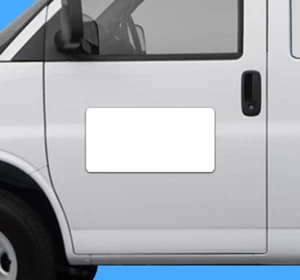 BLANK Heavy Duty Vehicle Magnet Truck Car Sticker Decal Sign Graphic - Picture 1 of 2