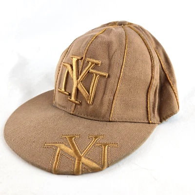 Gorra New York City Para Hombre Ajustada XL Beige Marrón KB Ethos Souvernir 212 Y2k Gorra Foto 1 de 4