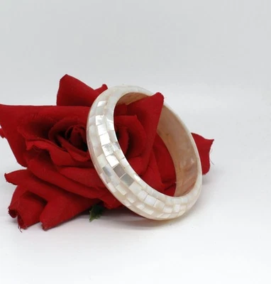 JTV 珍珠母拖把马赛克手镯手链猫救援 — 第 1/2 张图片