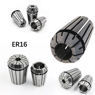 Spring Collet 1-9.5mm 16 Deg Taper 17mm Dia Accessories Carbon Steel HRC40 - Image 1 of 4