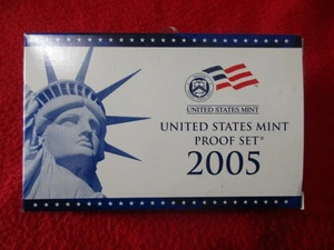 2005-S US Mint 10 Coin Proof Set. Ultra Cameos.  OGP                    #MF-5084 - Picture 1 of 3