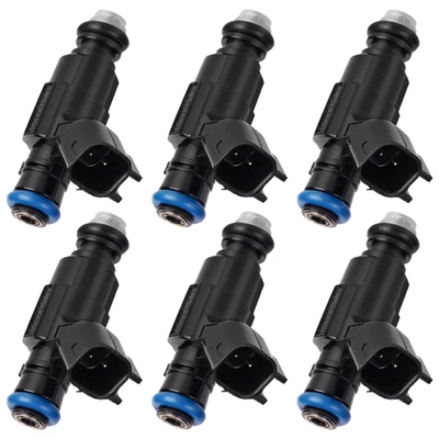 6Pack Fuel Injector for Buick Rendezvous Cadillac SRX V6 3.6L 0280156131 Foto 1 de 4