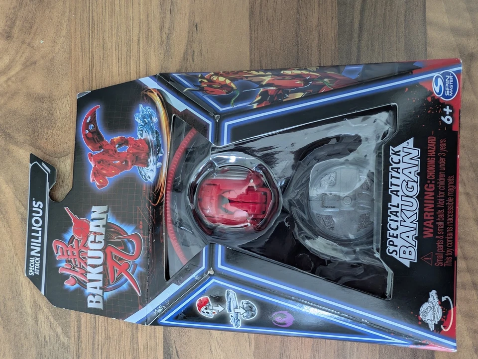 BAKUGAN Starter 3-Pack, Special Attack Dragonoid, Nillious, Hammerhead New - Image 1 of 1
