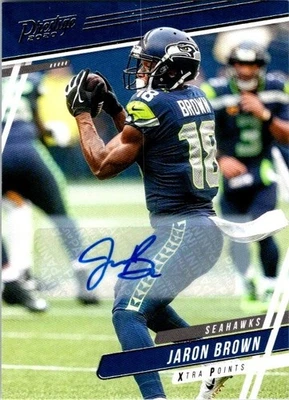 2020 Panini Prestige #169 Jaron Brown Xtra Points Auto Signed Seattle Seahawks - Image 1 of 2