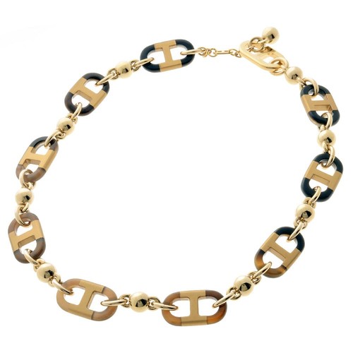 HERMÈS Collana HERMES smaltata Chaine d'Ancre GP P0038228