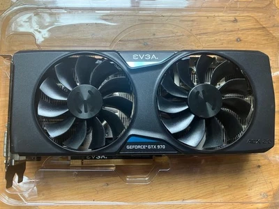 EVGA Geforce GTX 970 4GB Gaming Graphics Card, GSync, DirectX 12, ACX 2.0 - Image 1 of 4