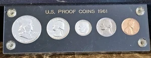 1961 U.S. Proof Set in Capital Holder ~ 1961 PROOF SET - Picture 1 of 11