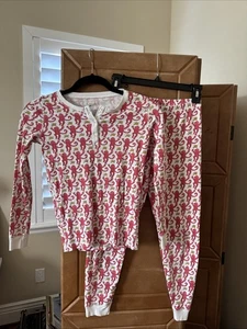 roller rabbit pajamas Soft Monkey Top Long Bottoms Size 12 Years  - Picture 1 of 21