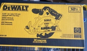 NEU DeWALT DCS512 XTREME 12 V Max 5 3/8" bürstenlose Kreissäge (nur Werkzeug) - Bild 1 von 1