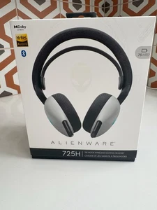 Alienware AW725H Tri Mode Wireless Gaming Headset NEW IN BOX Lunar Light NIB - Picture 1 of 7