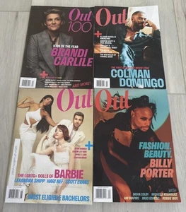 OUT MAGAZINE- Gay LGBTQ- 2023/2024 Set Of 4 Issues - Imagen 1 de 6