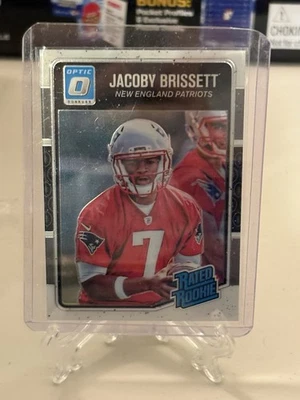 2016 Donruss Optic Jacoby Brissett New England Patriots #170 - Image 1 of 2