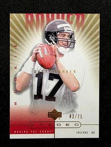 UD Graded #135 Dusty Bonner Gold RC #/75 2002 - Imagen 1 de 2