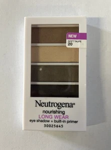 Neutrogena Nourishing Long Wear Eye Shadow + Built-In Primer, # 20 Soft Taupe - Picture 1 of 2