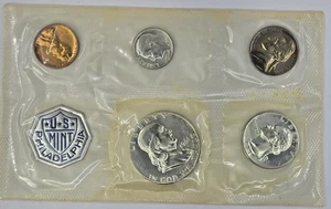 US Mint Philadelphia 1961 5 COIN Set OGP - Picture 1 of 2