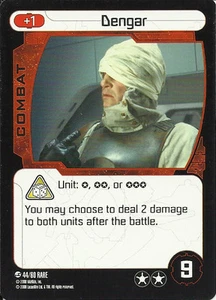 STAR WARS POCKETMODEL - (S&V44) DENGAR - Picture 1 of 1
