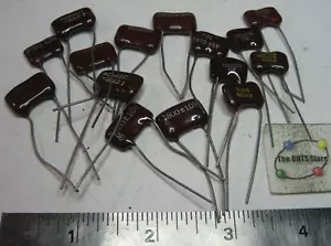 Condensador sumergido de mica plateada bolsa de agarre valor de voltaje surtido nuevo lote 15 - Imagen 1 de 3