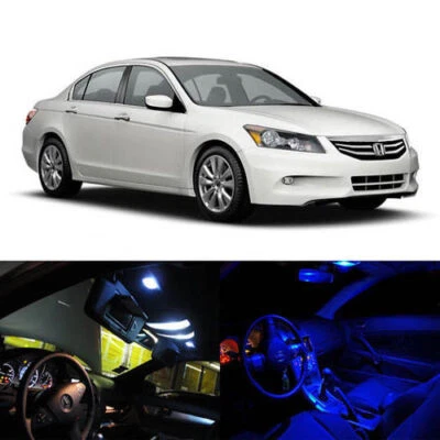 5 x LED Full Interior Lights Package Deal For 2008-2012 Honda Accord Sedan - Image 1 of 4