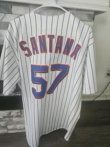 Santana #57 New York Mets Men's Jersey - Picture 1 of 12