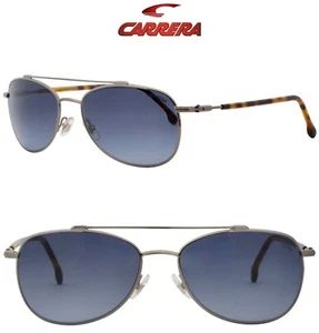 CARRERA CA224/S 6LB9O RUTHENIUM GREY SHADED AVIATOR SUNGLASSES.55 mm - Picture 1 of 12