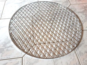 Neu - Edelstahl Grillrost rund 54,5 cm » passend z.B. f. Weber Grill mit Ø 57 cm - Bild 1 von 3