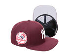 Pro Standard MLB New York Yankees Logo Wine Snapback Hat LNY730912-WNE