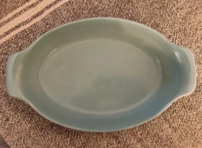 Prizer-Ware OAG 2 Cookware Cast Iron Enamel Turquoise Vintage Dish - Image 1 of 4