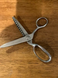 Penney's Stainless Steel Pinking Shears Scissors - Picture 1 of 3