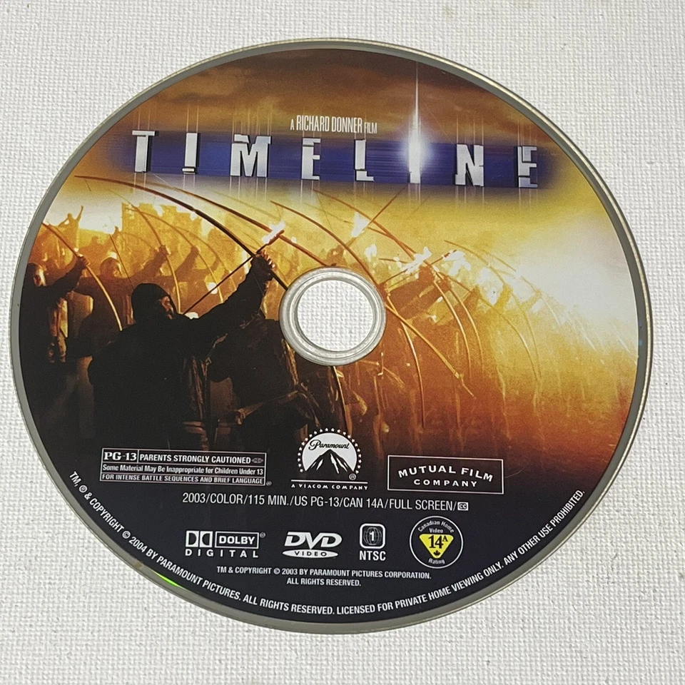 Timeline - Anna Friel And Michael Sheen (DVD Only) - Image 1 of 1