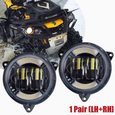 LED Headlight Low Beam with DRL for Can Am Outlander Max 1000R 650 850 2018-2022 - Image 1 of 4