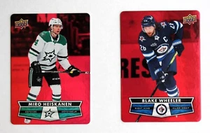 Troquelado Tim Hortons 2021-22; DC-20 Miro Hesikanen; DC-40 Blake Wheeler; U Pick - Imagen 1 de 2
