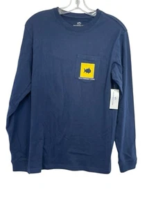 Southern Tide Sz X Small Blue L/S Tee Shirt (S41) NWTs - Picture 1 of 5