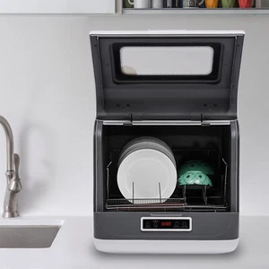 Compact Countertop Mini Portable Dishwasher with Water Tank Air Dry Leak-Proof - Picture 1 of 24