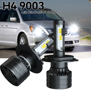 FOR Honda Odyssey 1995-2004 Headlight H4/9003 6000K Bulbs High/Low Beam 2x LED - Picture 1 of 13