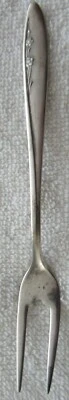 Spring Serenade Lunt Sterling Silver Pickle Olive Berry Butter Fork - Image 1 of 2
