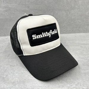 SMITHFIELD Trucker Hat Ball Cap Adjustable SNAPBACK Mesh Back High Profile - Picture 1 of 9