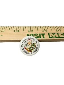 Blumchen & Co. “The Best of Christmas Past 1985-1995” Anniversary Button Pin - Picture 1 of 2