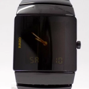 Wert 1950 € Rado Sintra Quarzuhr 193.0354.3 Box + Karte Stahl Keramik xxyy - Bild 1 von 11