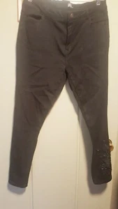 PANTALONES PIERNAS AJUSTADAS NEGRO TALLA 16W DISEÑO LENTEJUELAS EN PIERNA ELÁSTICOS PARA ADAPTARSE A BOLSILLOS  - Imagen 1 de 6