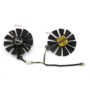 87MM Graphic Card Cooling Fan PLD09210S12HH for ASUS DUAL GeForce GTX1060 1070 - Picture 1 of 7