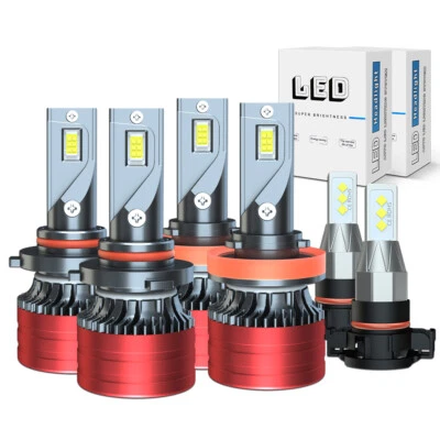 Para Subaru Impreza 2012 2013 2014 6x faros LED luces antiniebla de haz alto bajo Foto 1 de 4