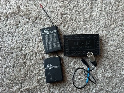 Lectrosonics UCR100 UHF Receiver & Transmitter Block 27 Tram Lav Mic Cable Clips - Image 1 of 4