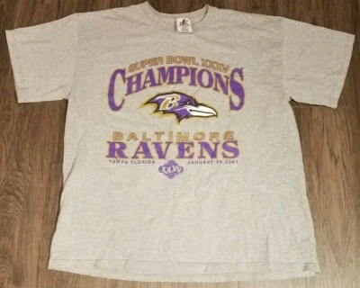 Camiseta Baltimore Ravens Super Bowl XXXV Champions Foto 1 de 4