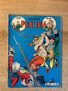 COLLANA PRATERIA N 23 ORIGINALE - IL GRANDE BLEK E CAPITAN MIKI - NO TEX - Foto 1 di 4
