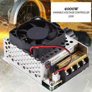 4000W 230V AC SCR Drehzahlregler Motor Spannungsregler DimmerModul PWM DHL - Bild 1 von 17