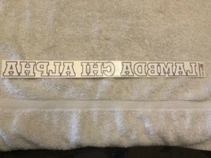 Lambda Chi Alpha 18" Long Window Sticker Car Auto Inside Window FREE SHIP - Picture 1 of 2