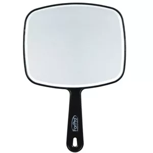 Hand Held Mirror Extra Large For Barber Lady Makeup Beauty Cosmetic With Handle - Picture 1 of 4