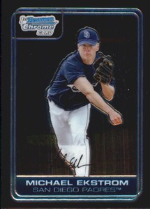 2006 Bowman Chrome Baseball Prospects #BC42 Michael Ekstrom San Diego Padres