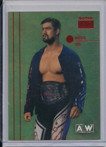 2022 AEW Metal Universe Skybox Premium Red Wheeler Yuta